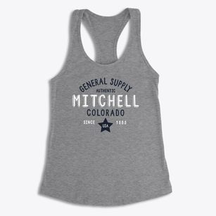 Mitchell Colorado General Supply Women's Racerback Tank