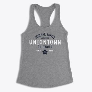 Uniontown Illinois General Supply Women's Racerback Tank