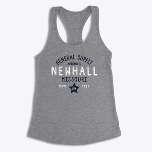 Newhall Missouri General Supply Women's Racerback Tank