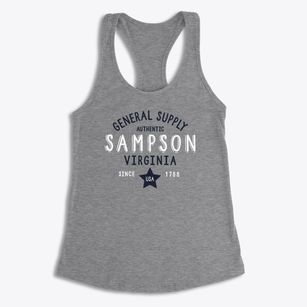 Sampson Virginia General Supply Women's Racerback Tank