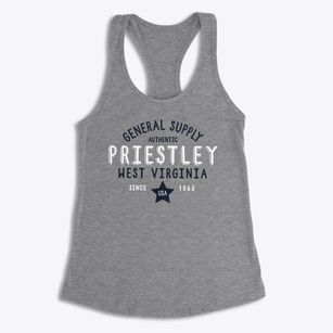 Priestley West Virginia General Supply Women's Racerback Tank