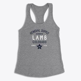 Lamb Colorado General Supply Women's Racerback Tank