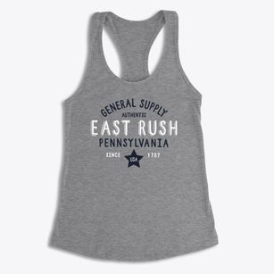East Rush Pennsylvania General Supply Women's Racerback Tank