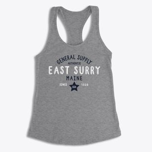 East Surry Maine General Supply Women's Racerback Tank