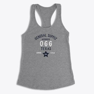 Ogg Texas General Supply Women's Racerback Tank
