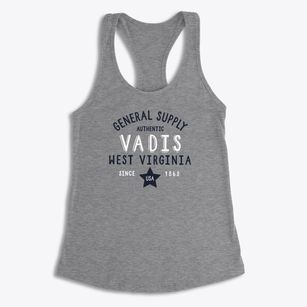 Vadis West Virginia General Supply Women's Racerback Tank