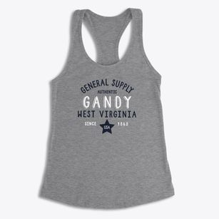Gandy West Virginia General Supply Women's Racerback Tank