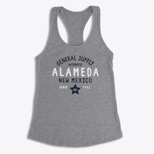 Alameda New Mexico General Supply Women's Racerback Tank