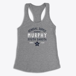 Murphy South Dakota General Supply Women's Racerback Tank