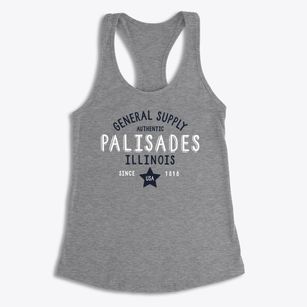 Palisades Illinois General Supply Women's Racerback Tank