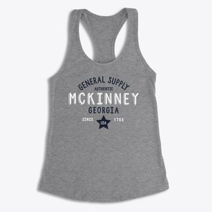 Mckinney Georgia General Supply Women's Racerback Tank