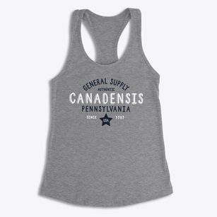 Canadensis Pennsylvania General Supply Women's Racerback Tank