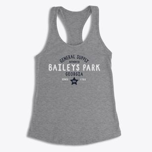 Baileys Park Georgia General Supply Women's Racerback Tank