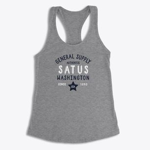 Satus Washington General Supply Women's Racerback Tank