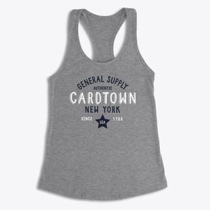 Cardtown New York General Supply Women's Racerback Tank