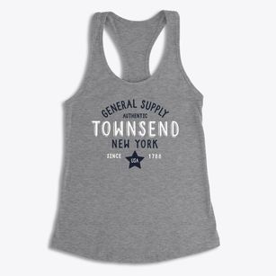 Townsend New York General Supply Women's Racerback Tank