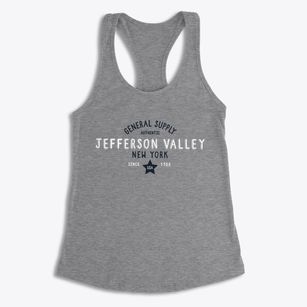 Jefferson Valley New York General Supply Women's Racerback Tank