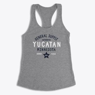 Yucatan Minnesota General Supply Women's Racerback Tank