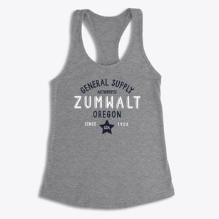 Zumwalt Oregon General Supply Women's Racerback Tank