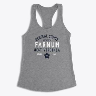 Farnum West Virginia General Supply Women's Racerback Tank