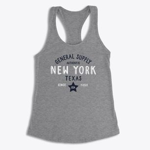 New York Texas General Supply Women's Racerback Tank