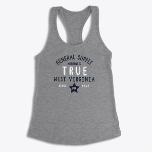 True West Virginia General Supply Women's Racerback Tank