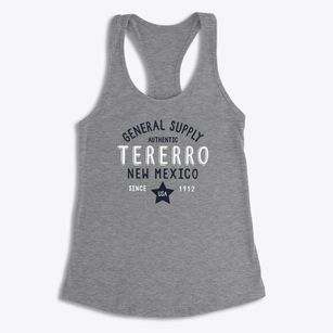 Tererro New Mexico General Supply Women's Racerback Tank