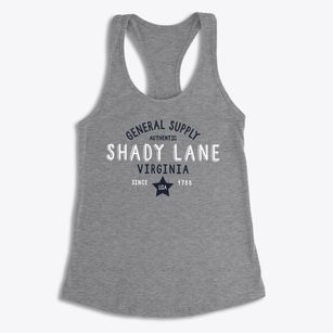 Shady Lane Virginia General Supply Women's Racerback Tank