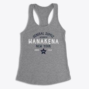 Wanakena New York General Supply Women's Racerback Tank