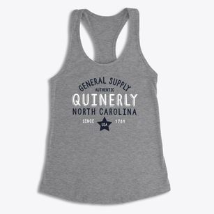 Quinerly North Carolina General Supply Women's Racerback Tank