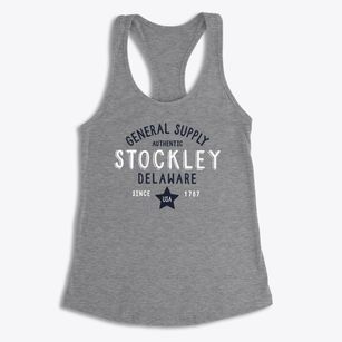 Stockley Delaware General Supply Women's Racerback Tank