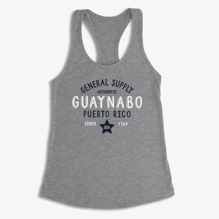 Guaynabo Puerto Rico General Supply Women's Racerback Tank