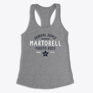 Martorell Puerto Rico General Supply Women's Racerback Tank