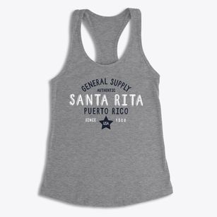 Santa Rita Puerto Rico General Supply Women's Racerback Tank