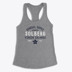 Solberg Virgin Islands General Supply Women's Racerback Tank