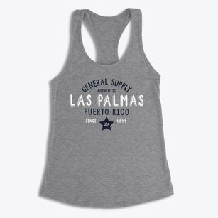 Las Palmas Puerto Rico General Supply Women's Racerback Tank