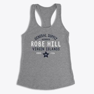Robe Hill Virgin Islands General Supply Women's Racerback Tank