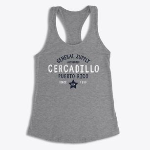 Cercadillo Puerto Rico General Supply Women's Racerback Tank