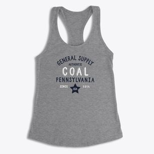 Coal Pennsylvania General Supply Women's Racerback Tank