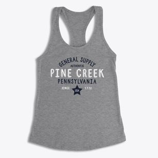 Pine Creek Pennsylvania General Supply Women's Racerback Tank