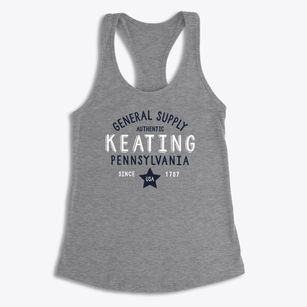 Keating Pennsylvania General Supply Women's Racerback Tank