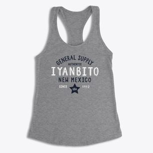 Iyanbito New Mexico General Supply Women's Racerback Tank