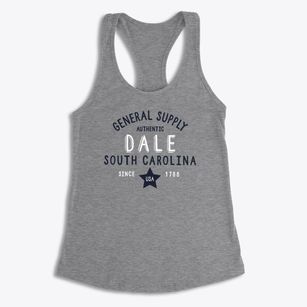 Dale South Carolina General Supply Women's Racerback Tank
