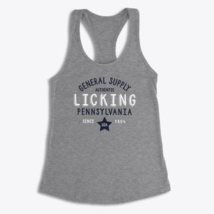 Licking Pennsylvania General Supply Women's Racerback Tank