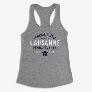 Lausanne Pennsylvania General Supply Women's Racerback Tank