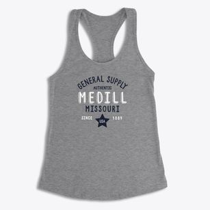 Medill Missouri General Supply Women's Racerback Tank