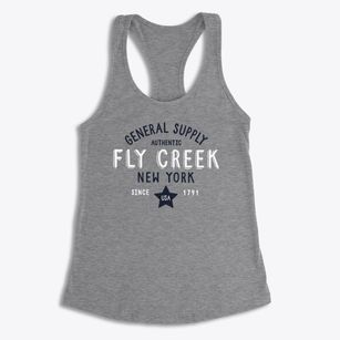 Fly Creek New York General Supply Women's Racerback Tank