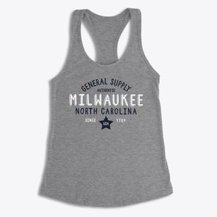Milwaukee North Carolina General Supply Women's Racerback Tank