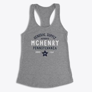 Mchenry Pennsylvania General Supply Women's Racerback Tank