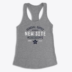 New Site Mississippi General Supply Women's Racerback Tank